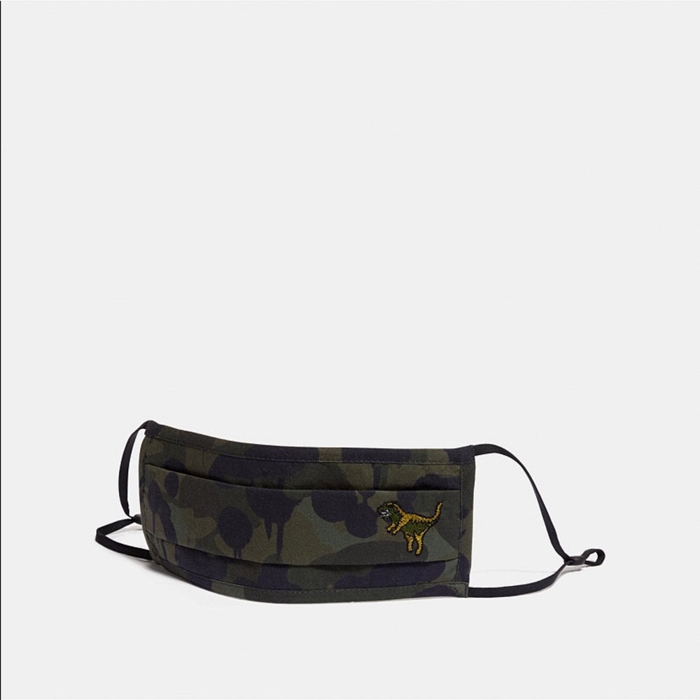 COACH Rexy Wild Beast Camo Face Mask